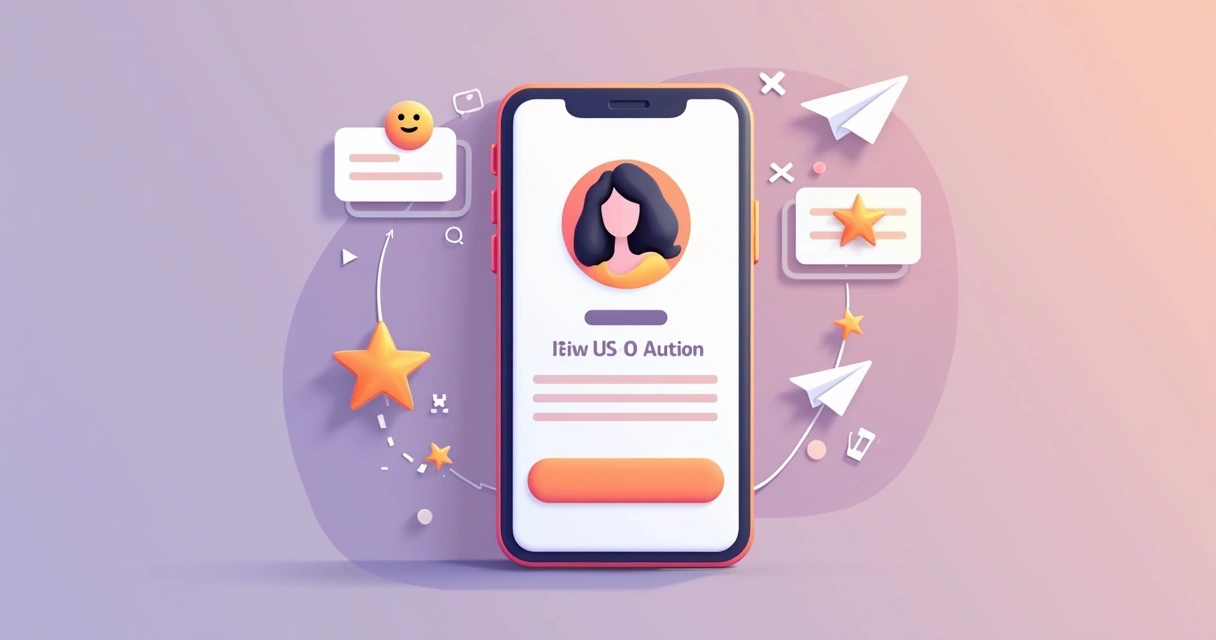 Bio do Instagram com chamada para ação e emojis destacados em smartphone 