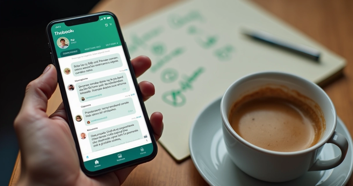 Mensagem simples no chat Nubank 