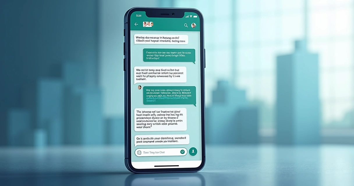 Conversa automatizada no WhatsApp com cliente interessado em imóvel 
