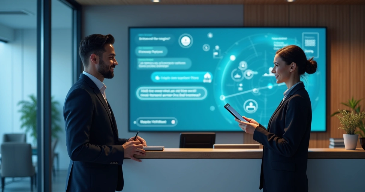 Chatbot inteligente auxiliando atendimento ao cliente 