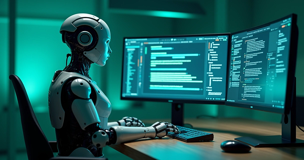 Chatbot conversando com cliente em interface virtual 