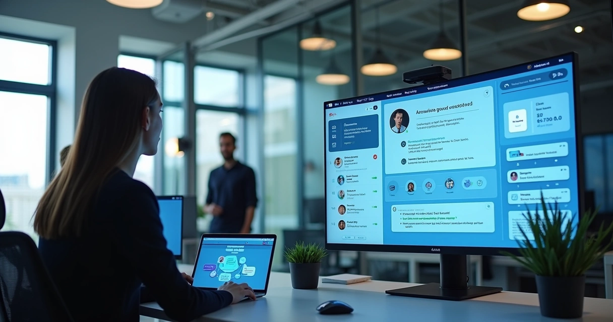 Painel com chatbot atendendo clientes em múltiplos canais 