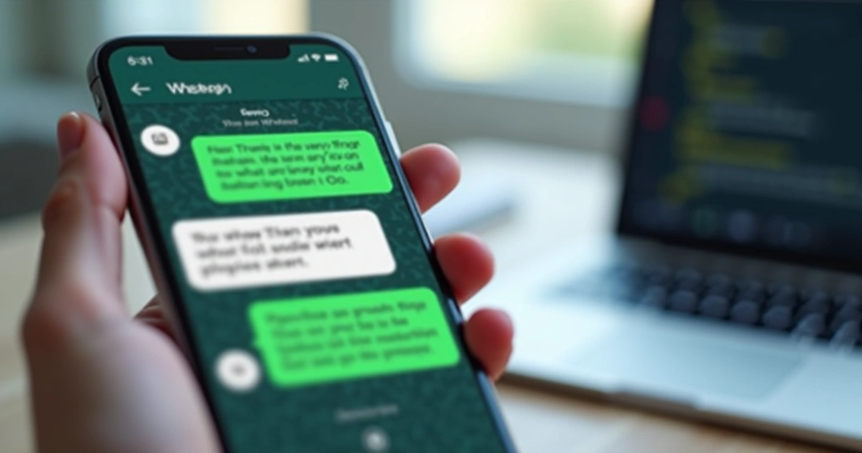 Interface do chatbot conversando com cliente no WhatsApp 