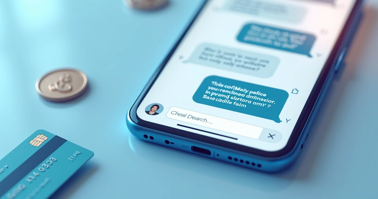 Interface de chat entre cliente e bot sobre cobrança recusada de assinatura 