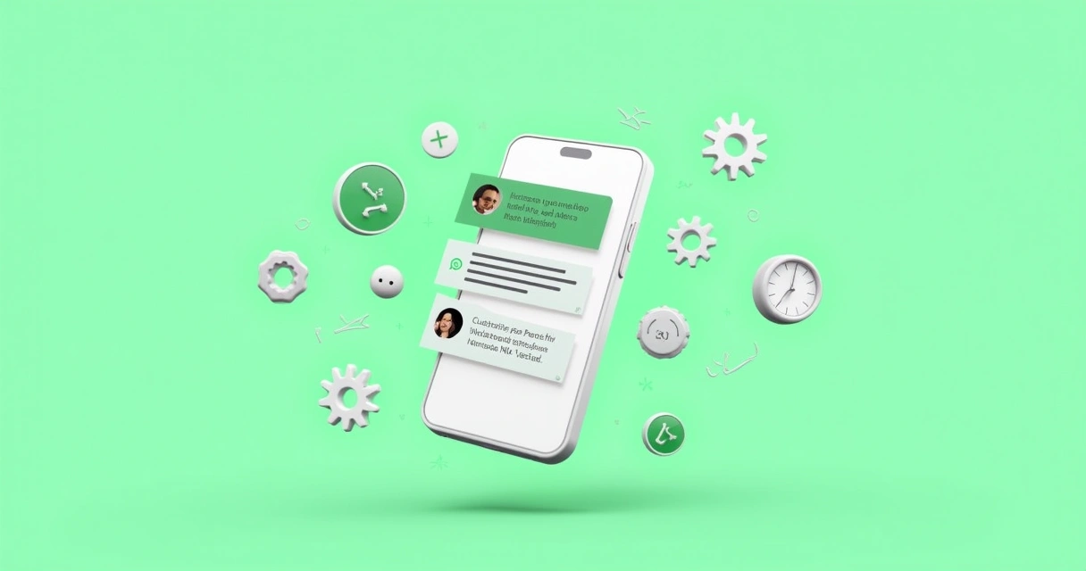 Chatbot conversando com cliente pelo WhatsApp 