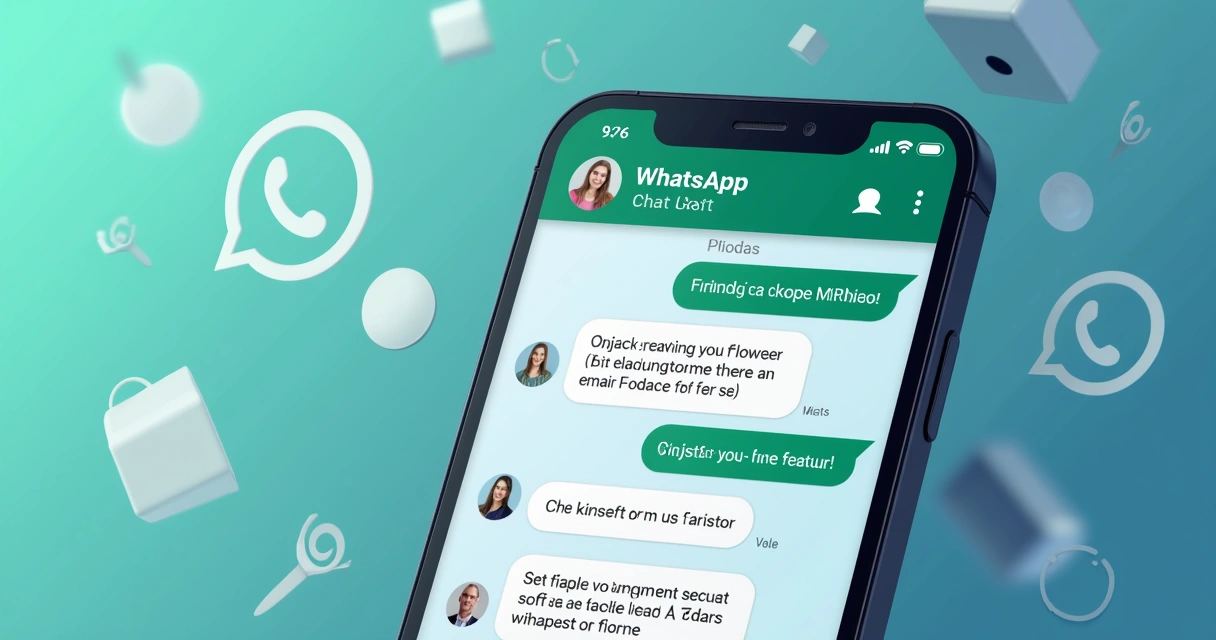 Chatbot conversando em tela de celular 