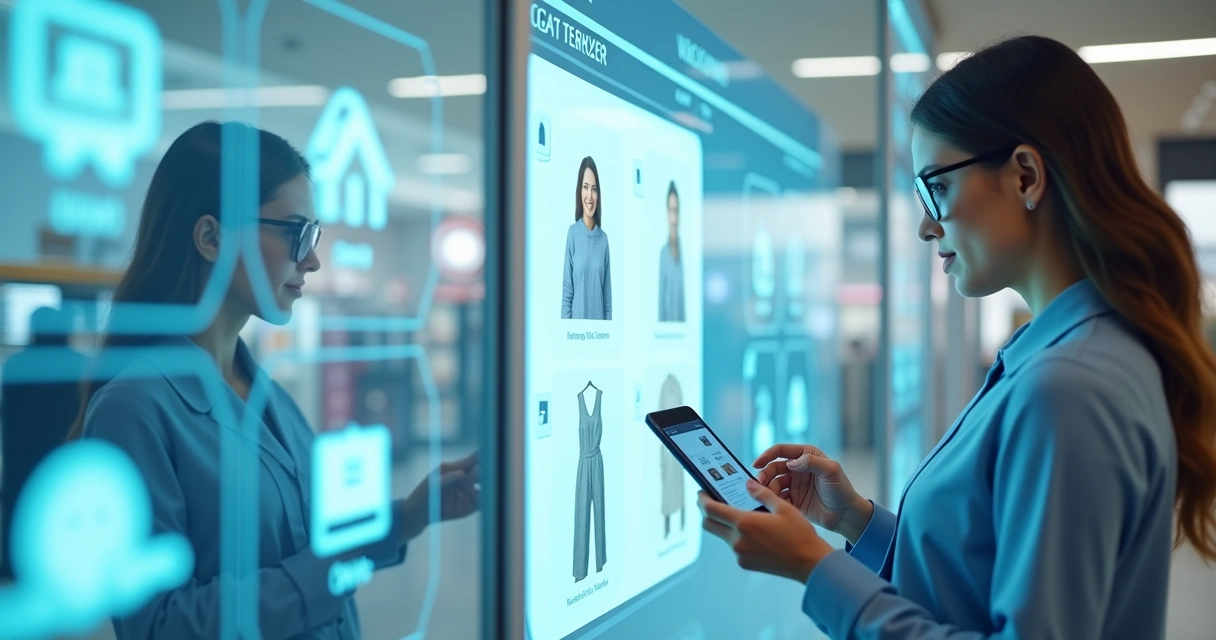 Interface de chatbot com cliente comprando online. 