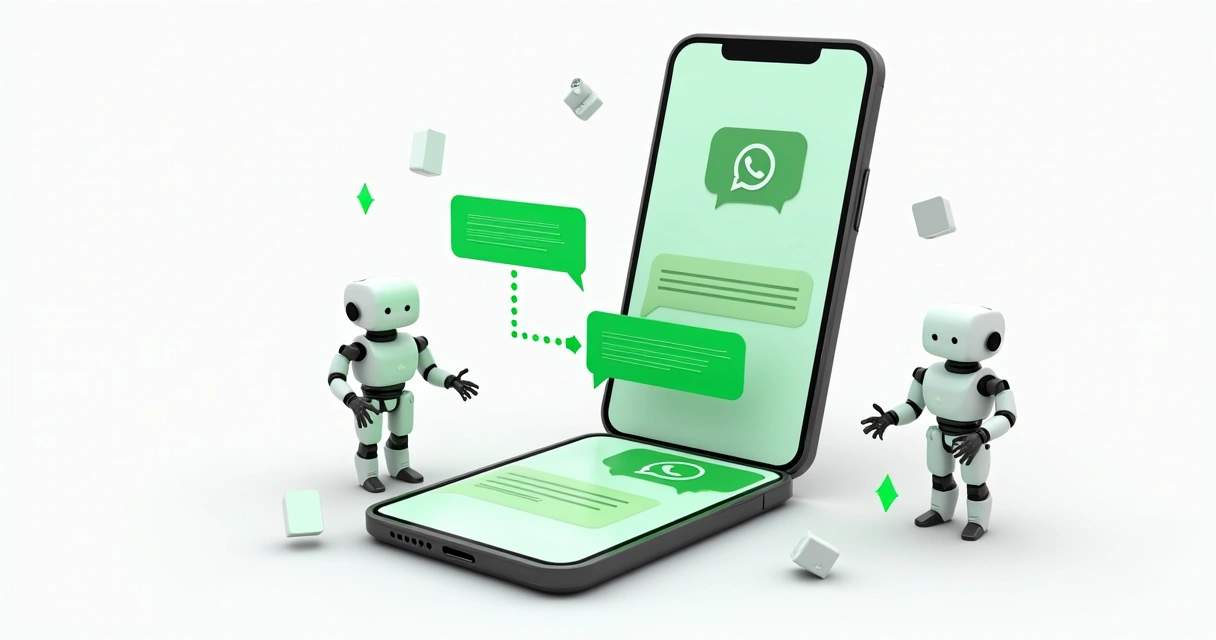 Fluxo automatizado de atendimento no WhatsApp 