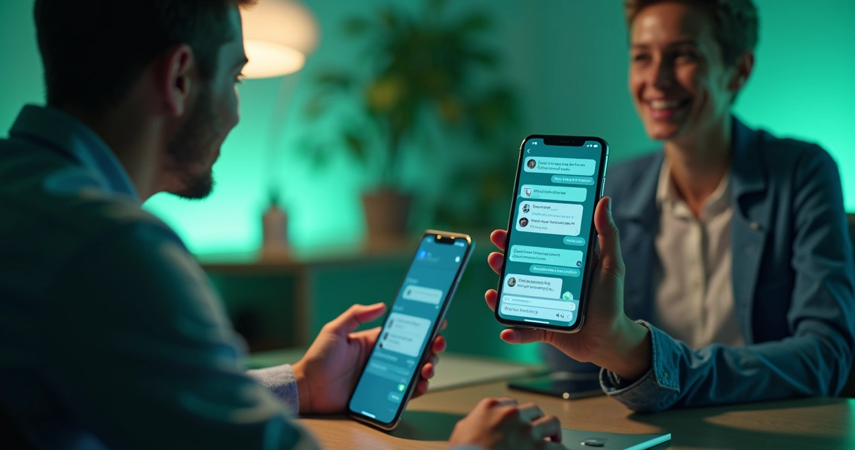 Chatbot conversando com cliente enquanto atendente humano monitora no WhatsApp
