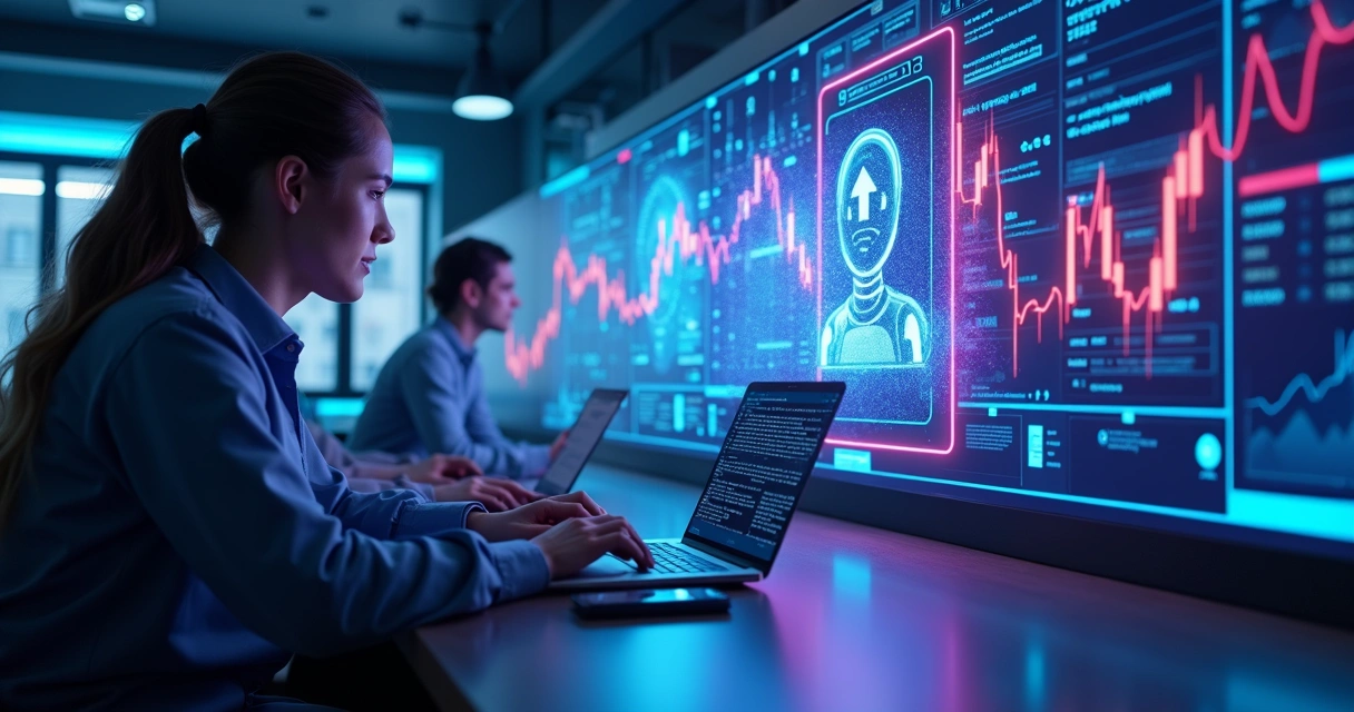 Chatbot digital interagindo com usuários em tela de help desk