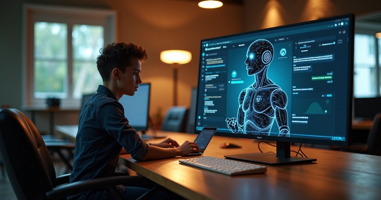 Chatbot ligado no CRM interagindo com cliente 