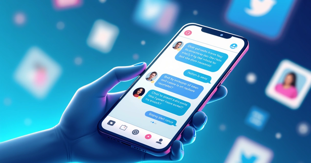 Chatbot conversando com cliente após ação de microinfluenciador