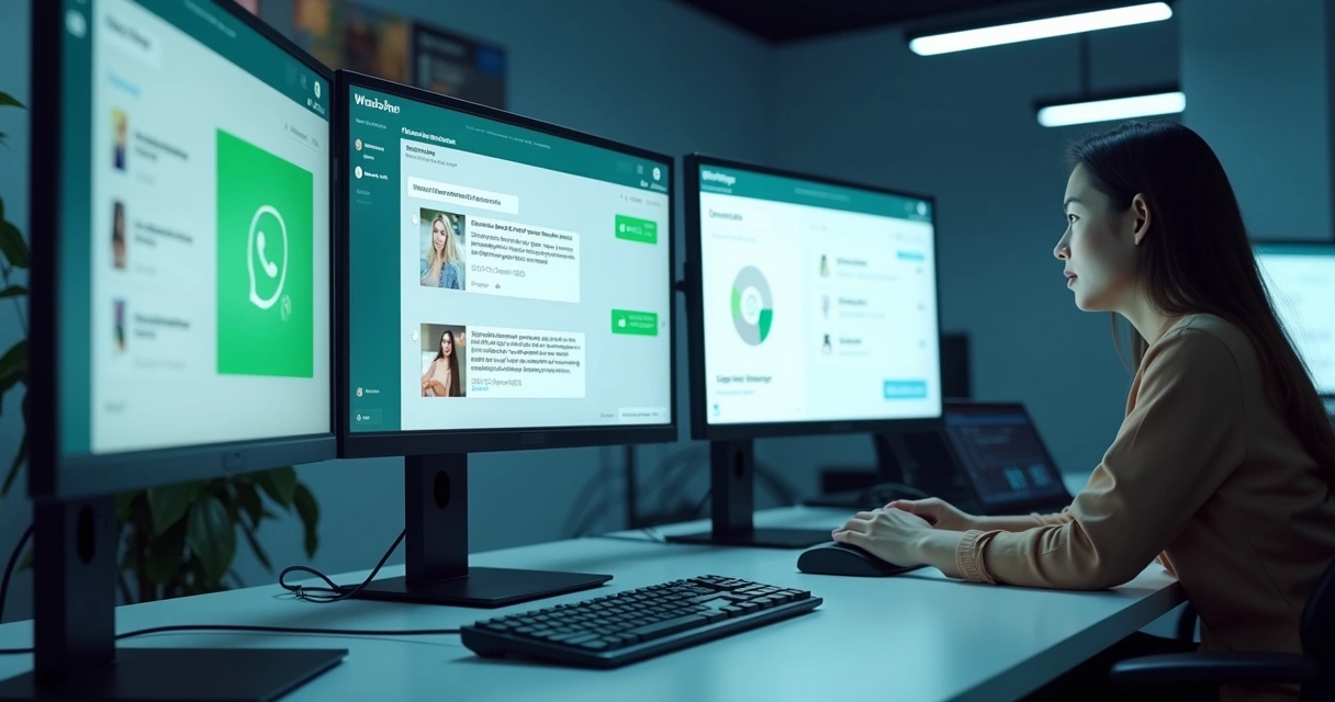 Chatbot integrado a sistemas atendendo clientes pelo WhatsApp Business 