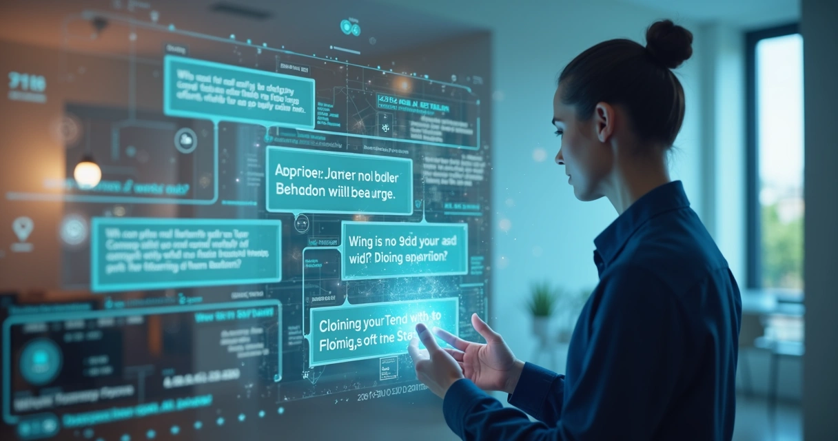 Chatbot inteligente conversando com cliente em chat digital 