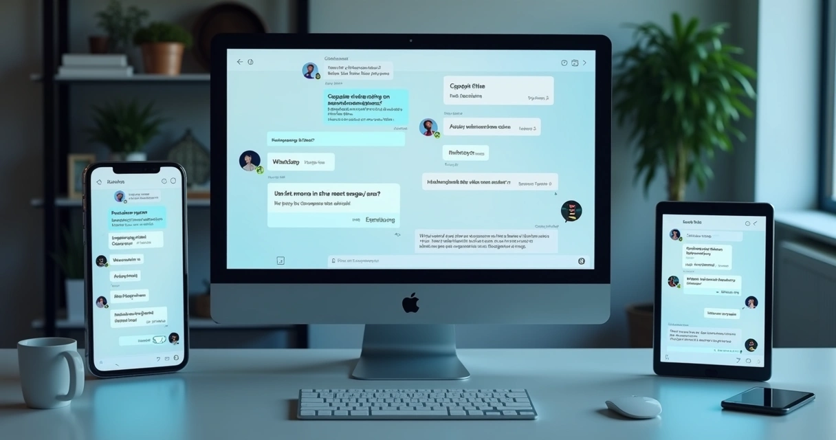 Chatbot inteligente interagindo em múltiplos canais 