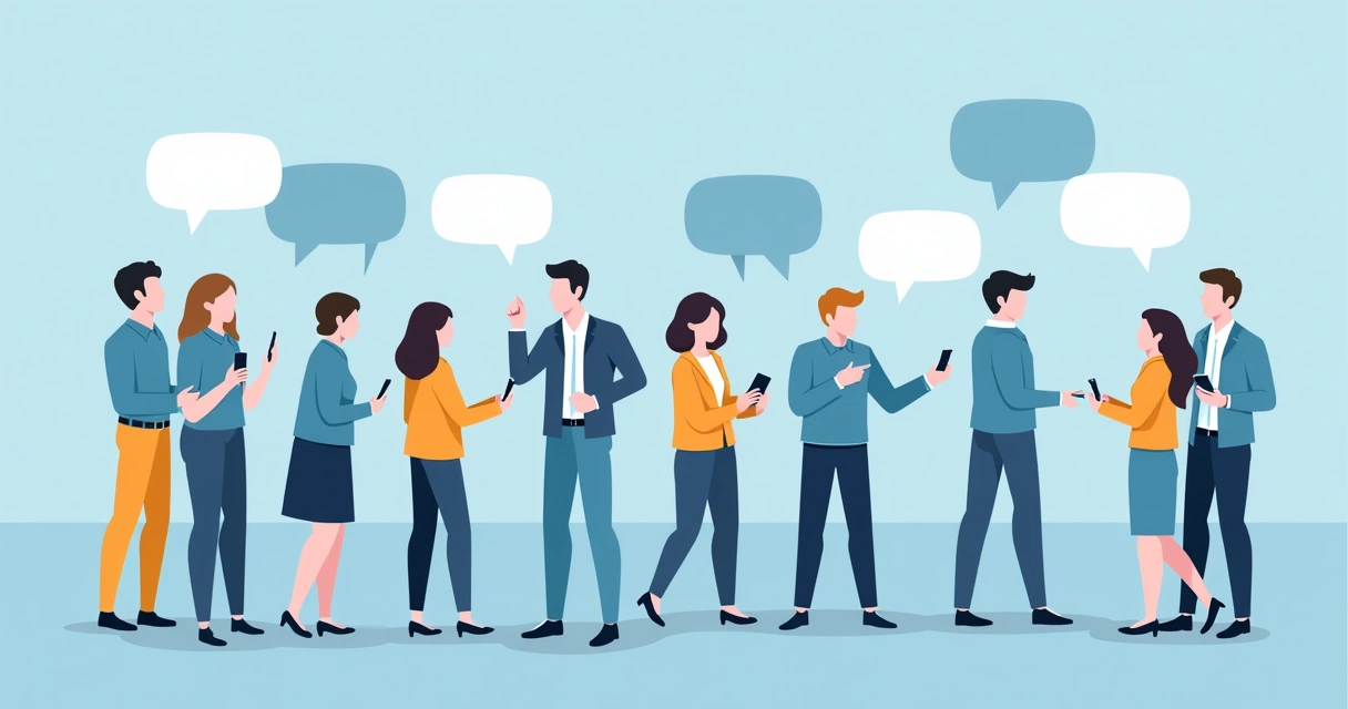 Chatbot robô central respondendo múltiplos clientes em celulares pelo WhatsApp