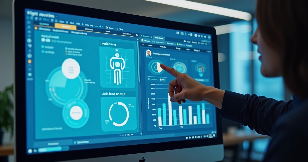Chatbot fazendo lead scoring em empresa 