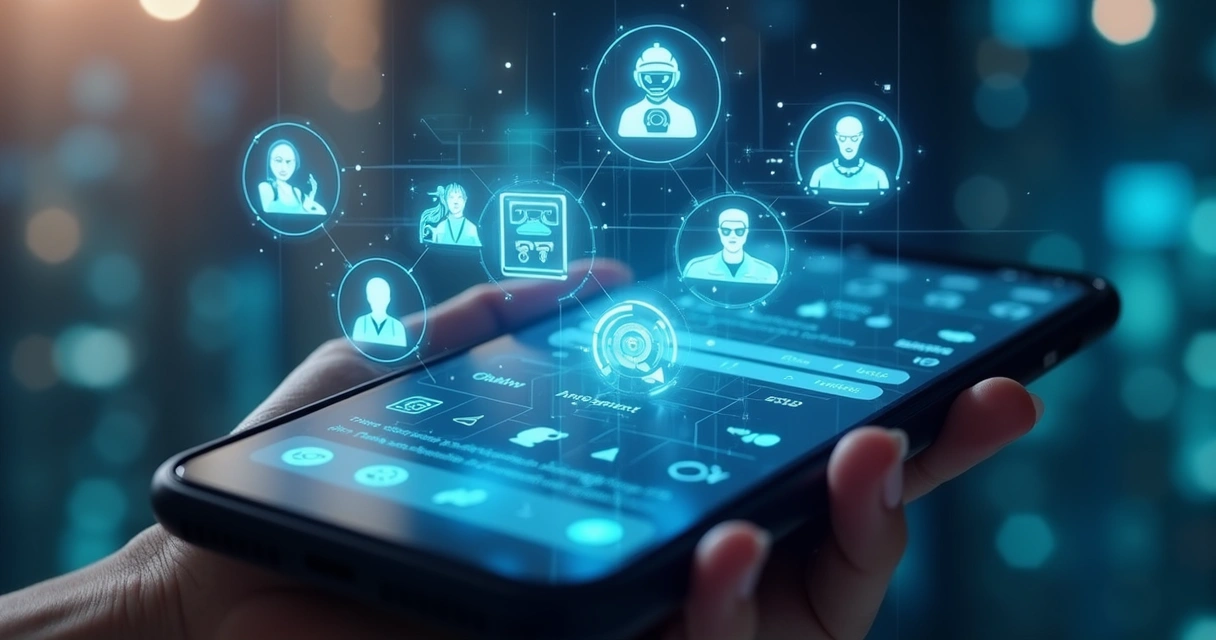 Chatbot conversando com usuário em rede social 