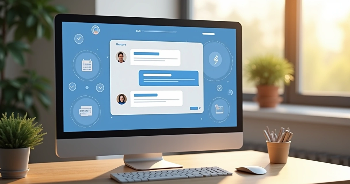 Interface de chatbot conversando com candidato 