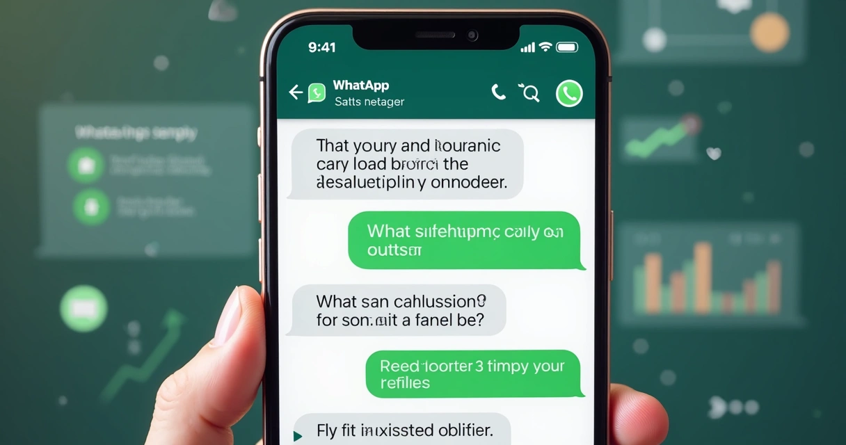 Chatbot no WhatsApp conversando com lead de forma personalizada