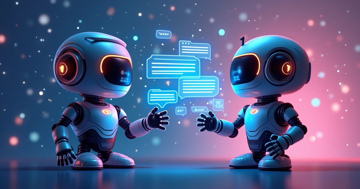 Diferença visual entre chatbot tradicional e agente de IA 