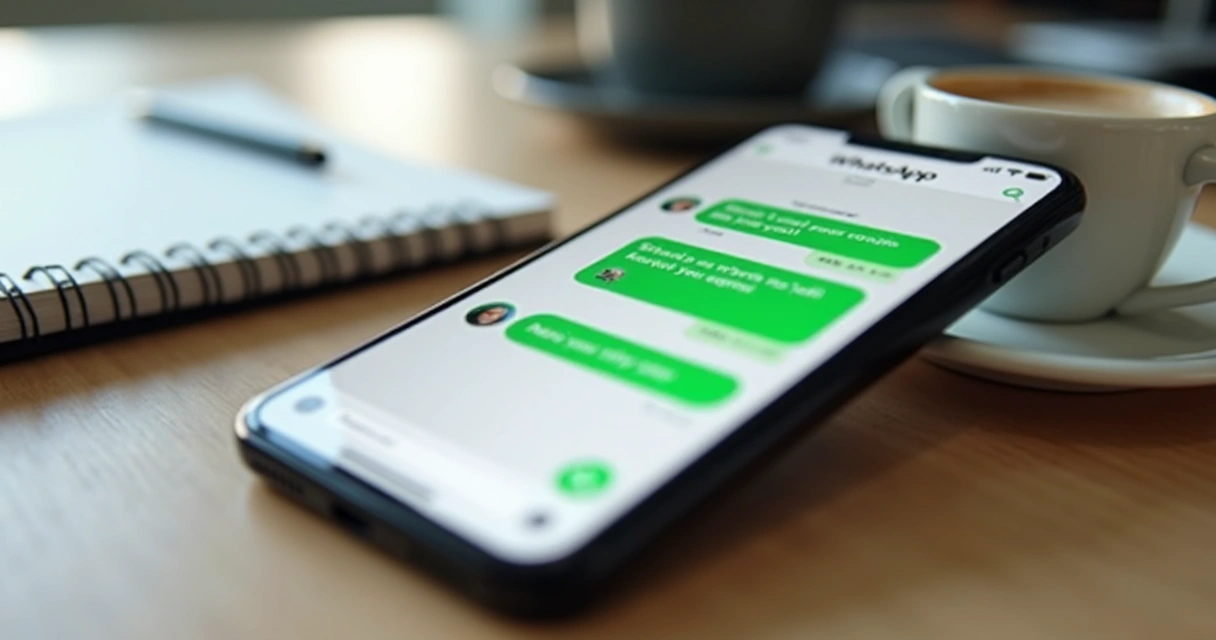 Tela de WhatsApp mostrando chat com um chatbot de vendas 