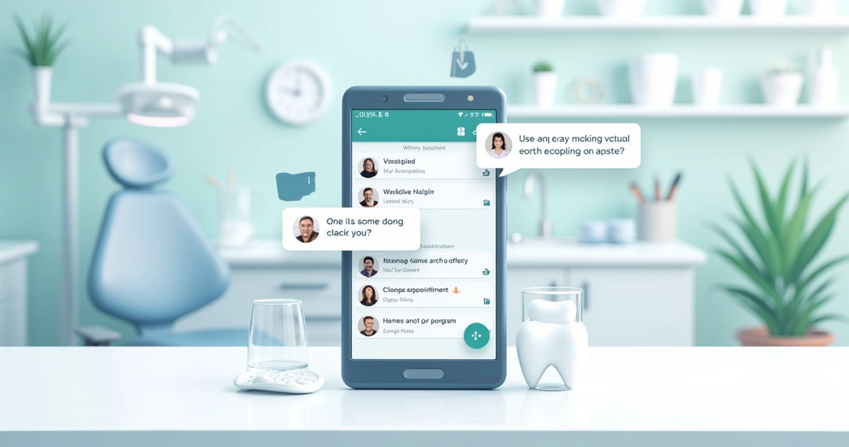 Chatbot de WhatsApp respondendo dúvidas de paciente em clínica 