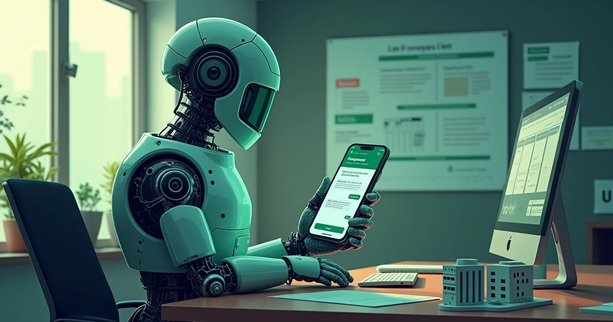 Chatbot conversando via WhatsApp em ambiente condominial