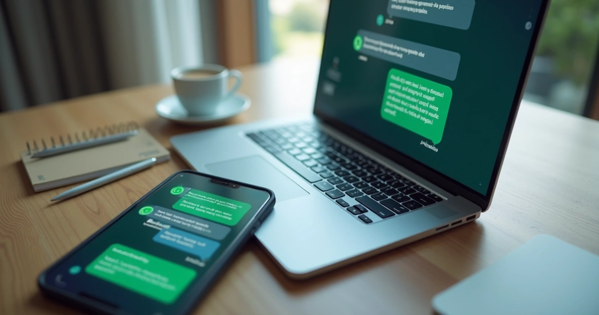 Chatbot screen with brand tone guidelines