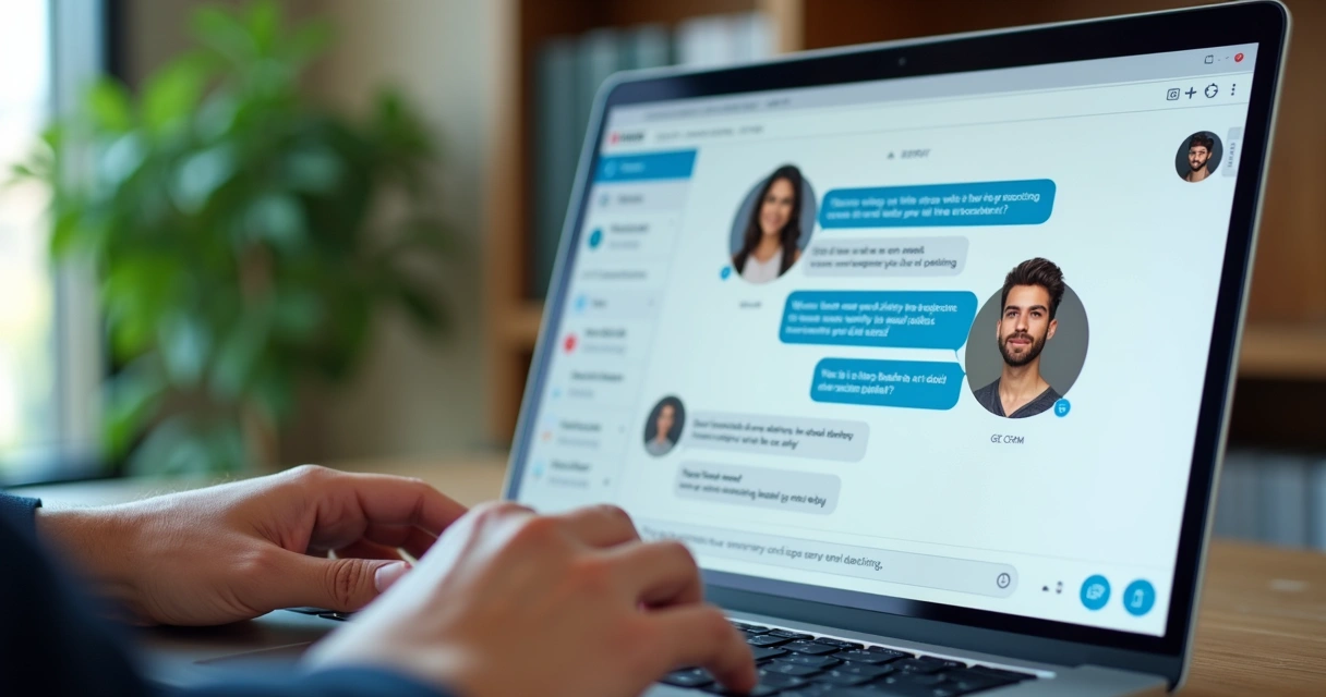 Chatbot de vendas atendendo cliente via CRM 