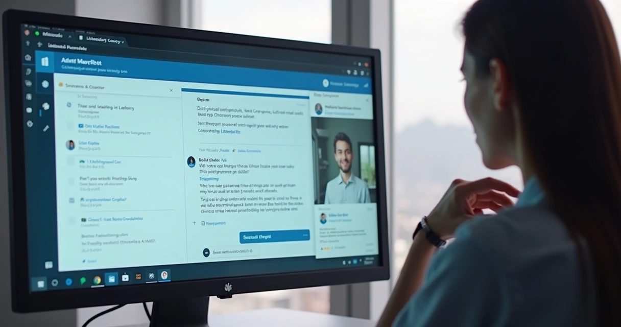 ChatGPT sugerindo mensagem personalizada para usuário LinkedIn 