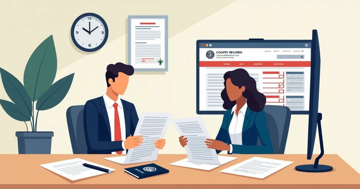 Verification of American property documents 