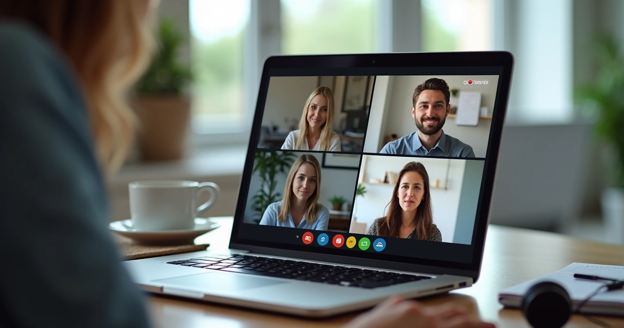 Tela com check-in emocional em equipe remota 