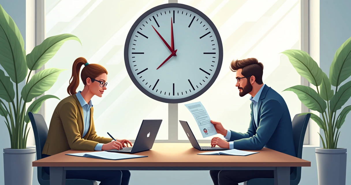 Reunião de check-in entre consultor e cliente após 30 dias de contrato 