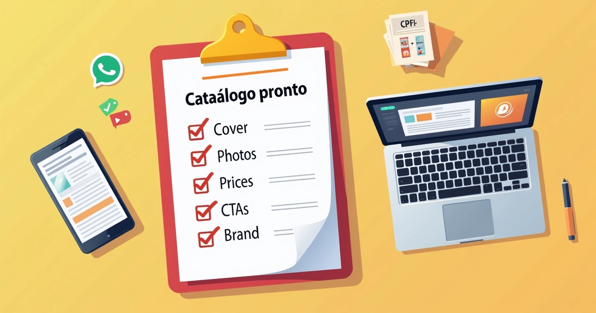 Checklist de catálogo finalizado 