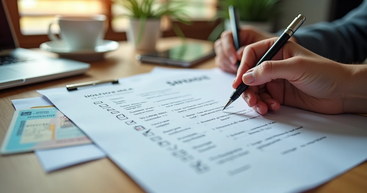 Checklist de documentos para financiamento habitacional 