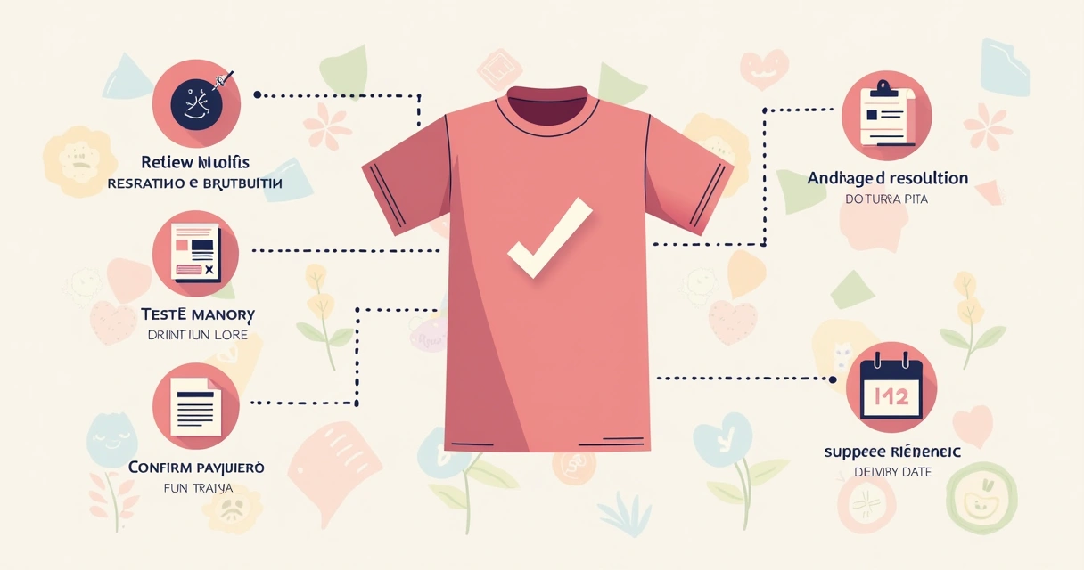 Checklist visual para quem vai fechar pedido de camiseta terceirão 