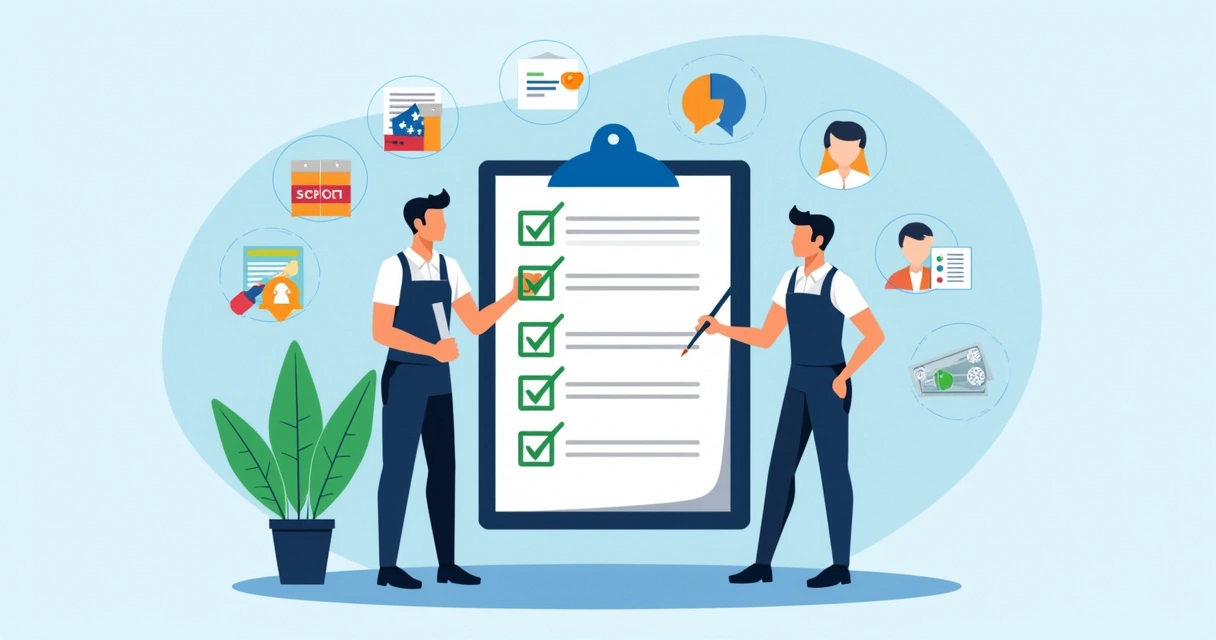 Checklist para fluxo de vendas em assistência técnica