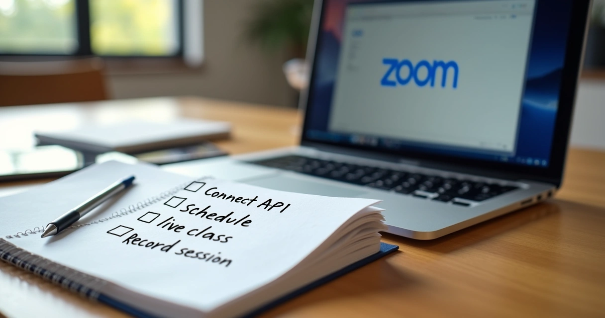 Checklist de integração Zoom com plataforma EAD 