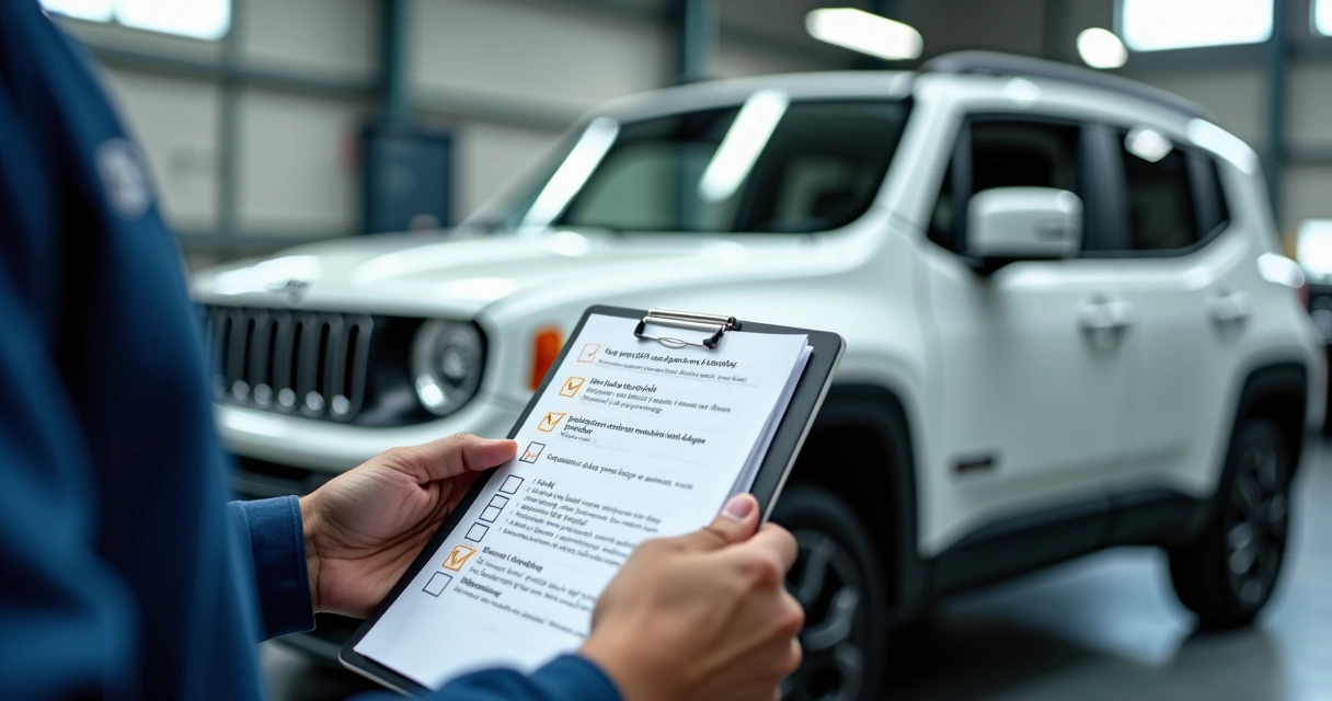 Checklist de manutenção em SUV com atenção ao trocador de calor 