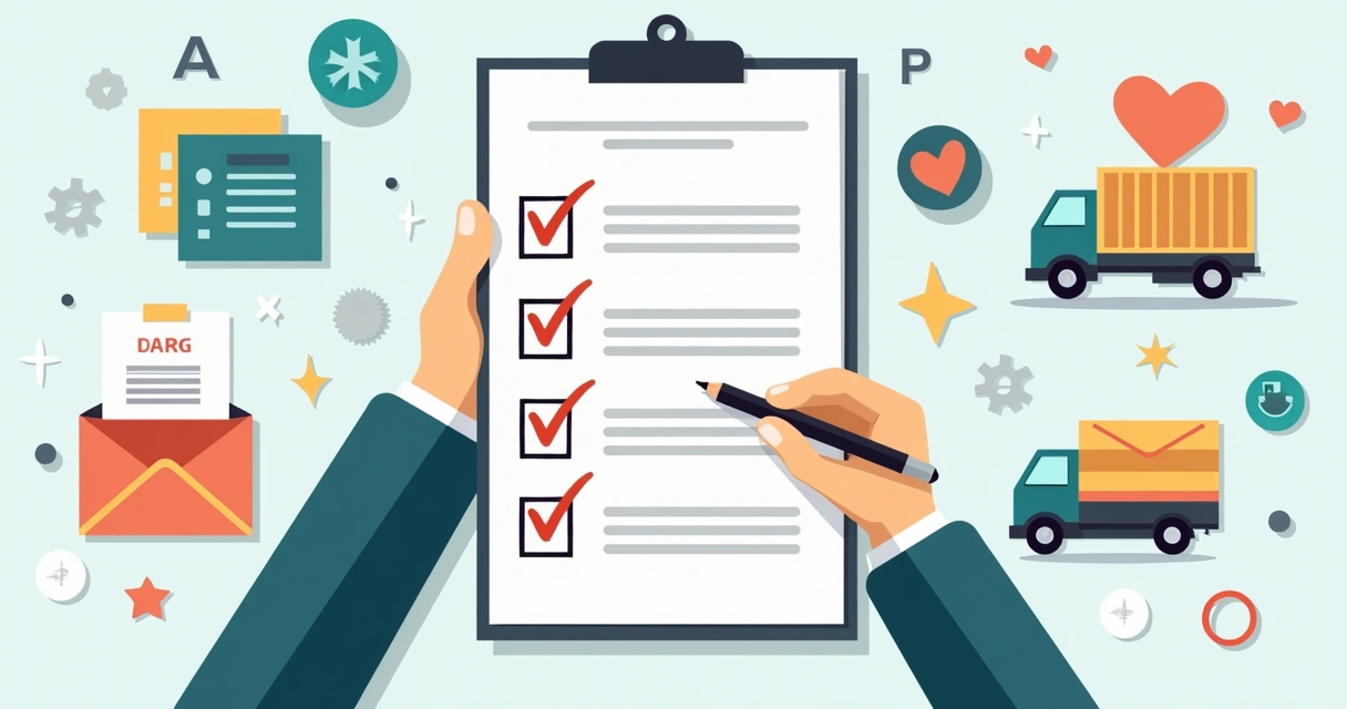 Checklist de etapas para planejar brindes personalizados 