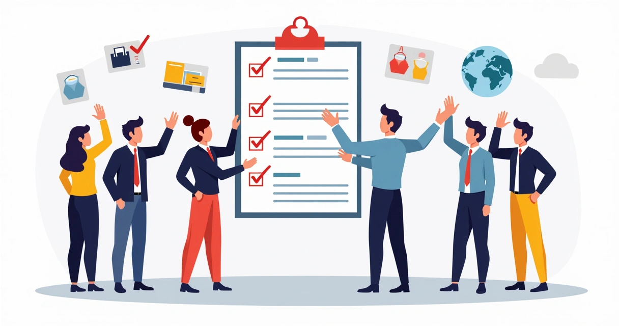Checklist decisão compra uniformes empresariais 