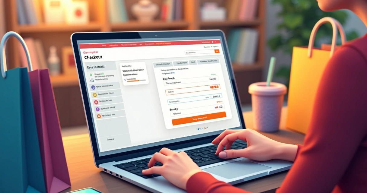 Checkout online com cartão de crédito 