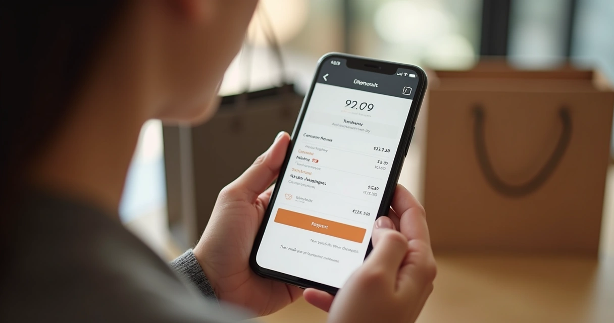 Exemplo de checkout simplificado para e-commerce 