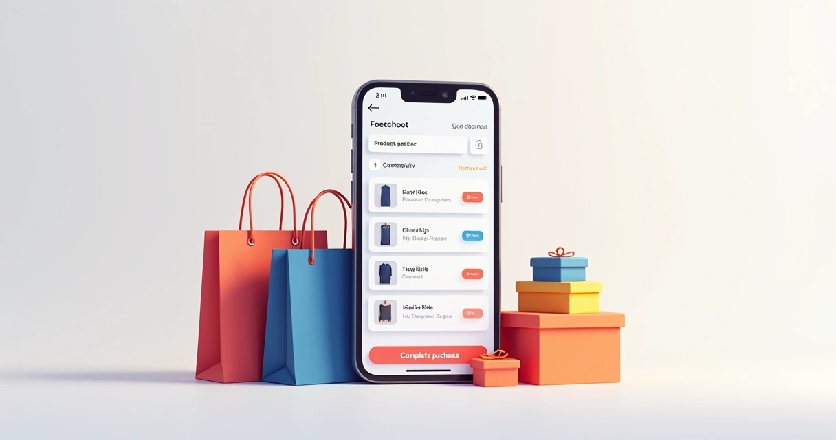 Tela de checkout simples em loja virtual 