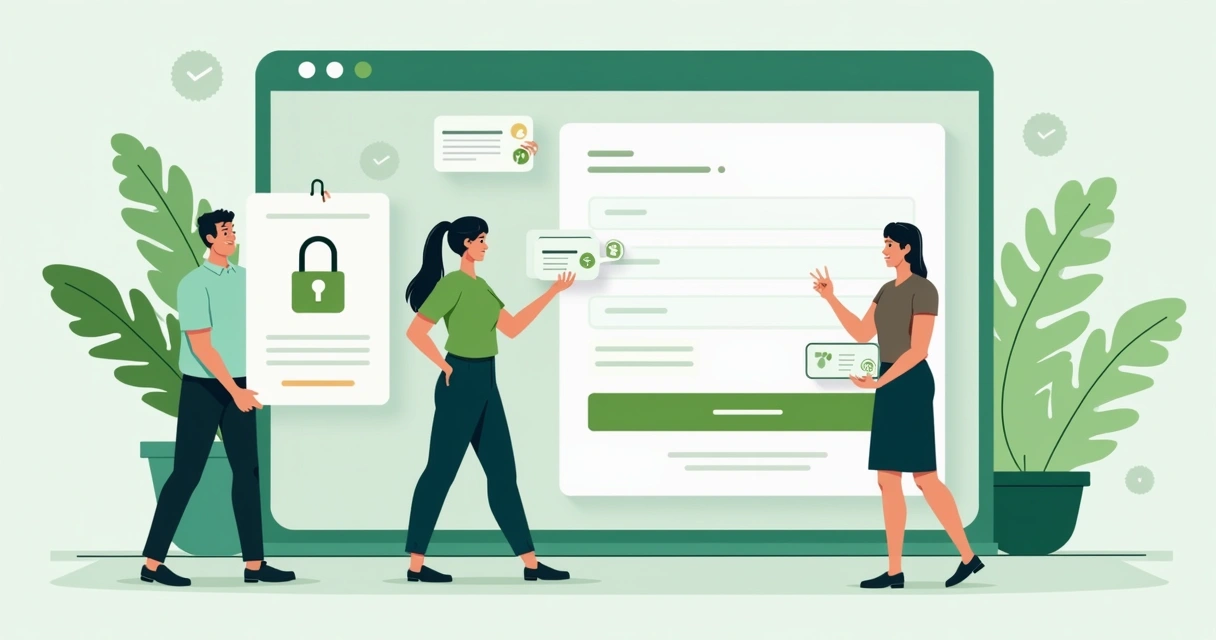Clientes usando checkout transparente com sensação de segurança 
