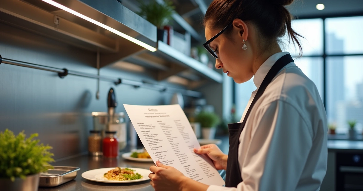 Chef adaptando cardápio para intolerância alimentar em Orlando 