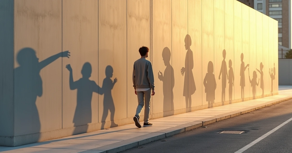 How systemic echoes from childhood shape adult self-worth