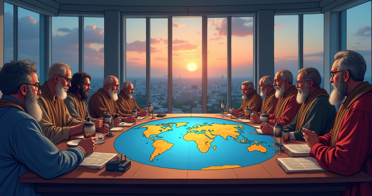 Líderes religiosos e cientistas em conferência global 
