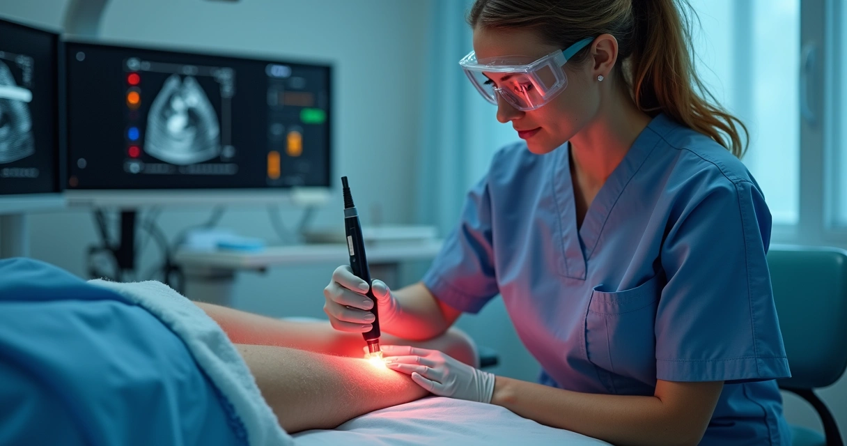 Procedimento vascular com tecnologia laser em clínica de Campinas 